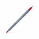 Faber-Castell Goldfaber Aqua Dual Marker - 126 carmin