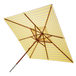 Fritz Hansen Messina Parasol Citron Sable Rayé Ø 300 cm.
