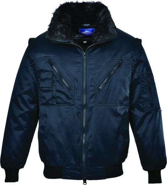 Portwest PJ 10 Pilot jack zwart XL