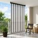 vidaXL Rolgordijn Antraciet en Wit 160 x 250 cm Stof en Aluminium