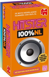 Jumbo Hitster 100% NL - Nederlandstalig Partyspel - Actiespel - 16+