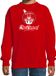 Bellatio Decorations Shoppartners Bv Rendier Kerstbal sweater / Kerst trui Merry Christmas rood voor kinderen - Kerstkleding / Christmas outfit 110/116