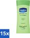 Vaseline 15 x Aloe Soothe Lait corporel - 400 ml - Lot promotionnel