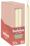 Bolsius Gladde Dinerkaarsen 23 cm 32 stuks Ivoor