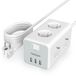 TESSAN 6-voudige stekkerdoos met USB 3M
