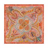 Roeckl Doek 'VIBRANT PAISLEY' gemengde kleuren / oranje