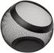 5Five Porte-tasses/capsules à café - fil métallique - 24 x 21 cm - pour 70 capsules - noir - rond