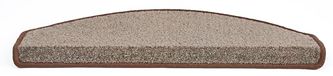 andiamo Cabana Trapmat, set van 15 traptreden matten ter bescherming van je trap, trapmatten voor binnen, trapbescherming, 28 x 65 cm, bruin