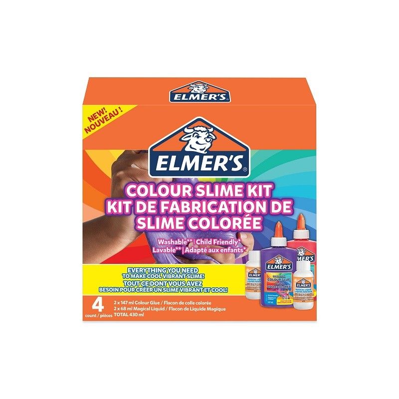 Elmer's 2109506 - Kleefstoffen voor kunst- en handwerk - roze, paars