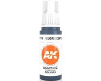AK-Interactive Couleur Acrylique Fluorescente Bleu pour Modélisme - 17ml