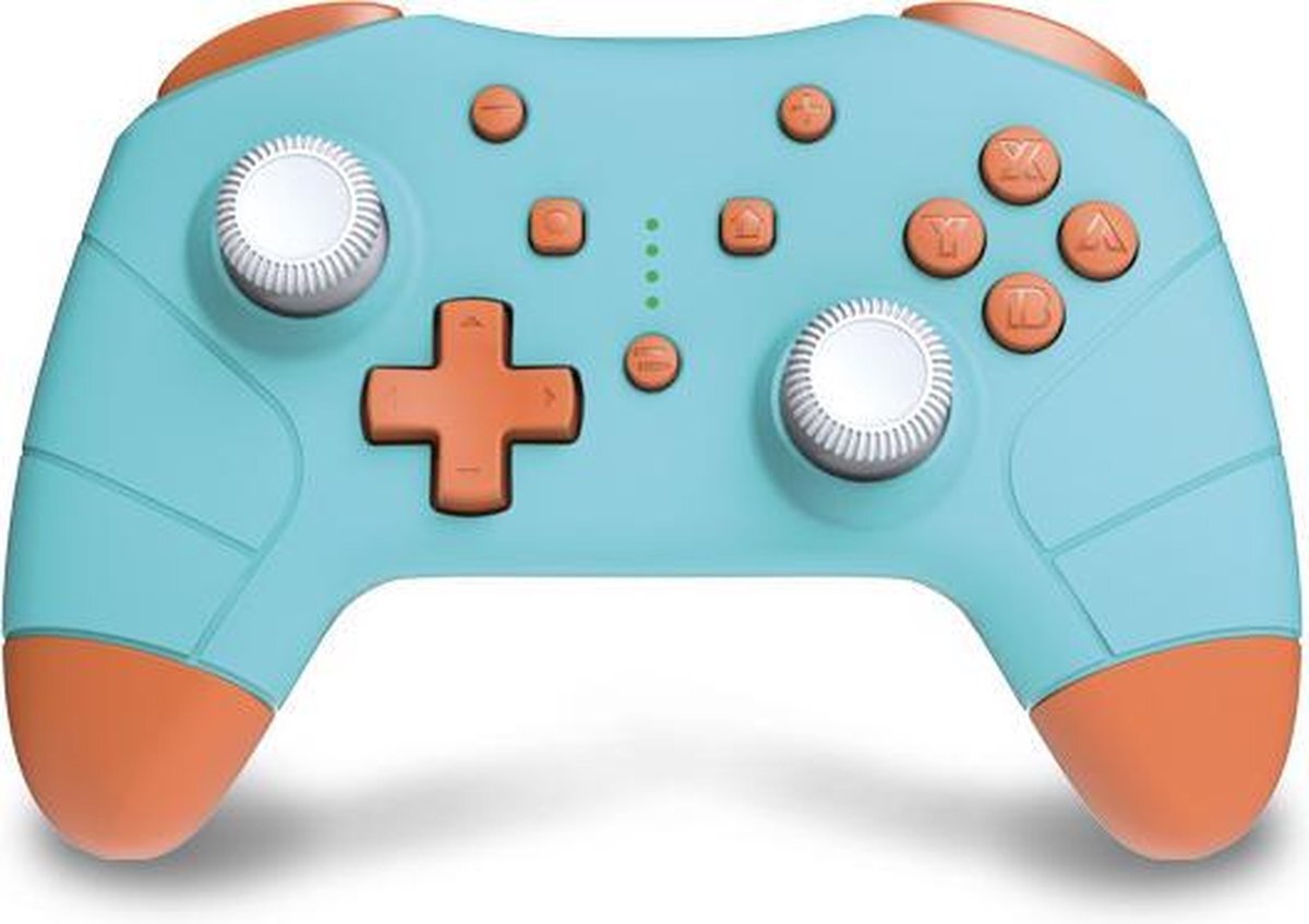 Under Control Draadloze Bluetooth Controller - Geschikt voor Nintendo Switch - Rumble Caparace