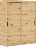 Margaret Hadas24 Kledingkast Iga 160 cm inclusief 2 schuifdeuren (bruin)