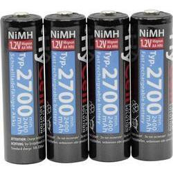 HyCell HR06 AA oplaadbare batterij (penlite) NiMH 1.2 V 2400 mAh 4 stuks