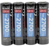 HyCell HR06 AA oplaadbare batterij (penlite) NiMH 1.2 V 2400 mAh 4 stuks