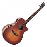 Hartwood Sonata Concert Elektro-Akoestische Gitaar, Bourbon Burst
