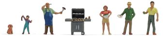 Barbecue-feest modelbouwkit, plastique, multicolore, 1 pièce