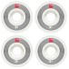 Chocolate Skateboard Wielen OG Chunk 99A 4-Pack (51mm - Argent)