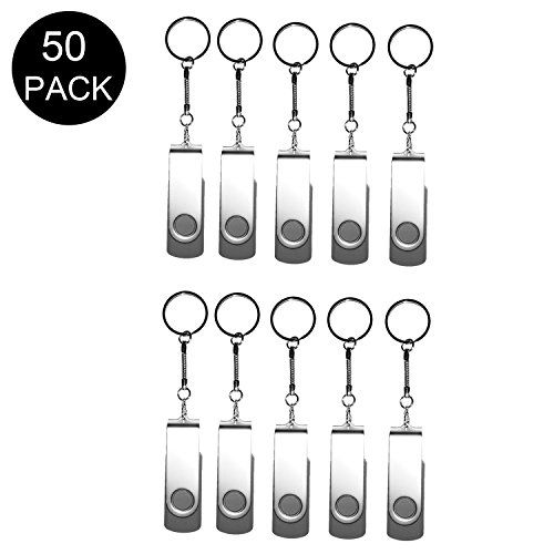 Meiyuexiang 256MB USB 2.0 Flash Drive - 50 Pack - Grey