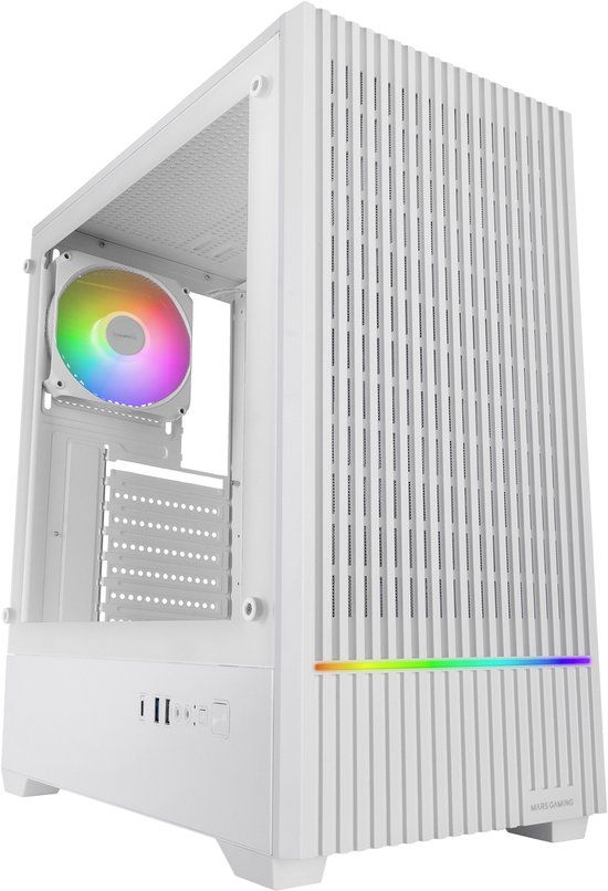 Mars Gaming MCQUANTUMW computerbehuizing Midi Tower Wit