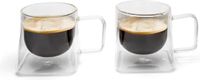 Leopold Vienna Dubbelwandige koffieglazen Otto set van 2 stuks