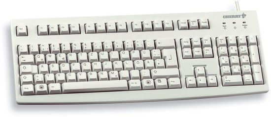 Cherry G83-6105 USB QWERTZ Duits Grijs