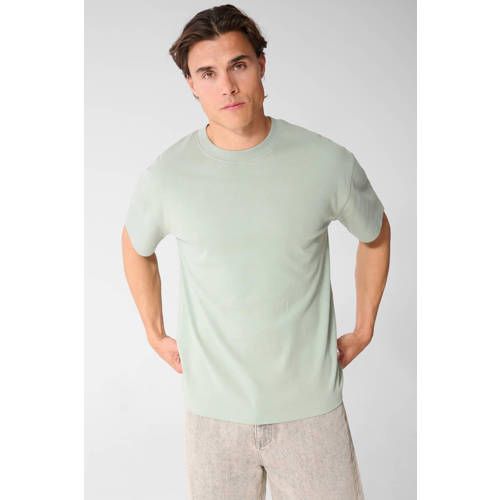 Shoeby T-shirt met logo - lichtgroen