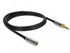 DeLOCK 85779 - Audio kabel - 0,5 m - Zwart, Grijs