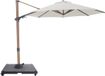 AXI Solis Zweefparasol Ø 300 cm Houtlook/Beige