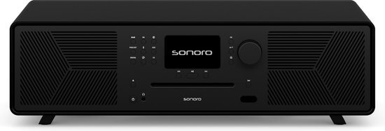 Sonoro MEISTERSTÜCK II GEN.2 Smart all-in-one Radiosysteem - Mat Zwart