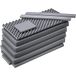 PELI 1646 schuimstofset, accessoires van de Peli Air originele koffer, compatibel met: Peli Air 1646, kleur: zwart