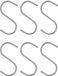 ProPlus Crochet en S - 12 pièces - 6,5 cm