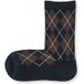 Chaussettes Argyle mi-mollet pour femme