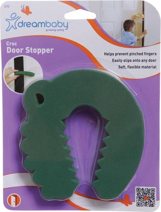 Dreambaby Deurstopper Krokodil - Groen - 1 stuk