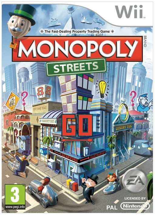 Electronic Arts monopoly streets Nintendo Wii