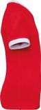 PROACT® Kinder rugbyshirt met korte mouwen PA4028 - Sporty Red - 6/8 jaar