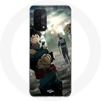 Oppo A54 5G Case izuku Midoriya, shoto Todoroki, Bakugo Katsuki, oorlog, een voor allen, mijn held academia anime Maniacase