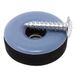 Adsamm PTFE-S-GR-25-100 PTFE-glijders met schroef, grijs-blauw, Ø 25 mm