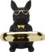 La Chaise Longue Beeld Bulldog Butler - Zwart - Lege zak - H 21 cm
