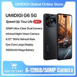 UMIDIGI G6 5G Smartphone - 12GB RAM - 128GB ROM - Android 13 - NFC