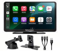 Siltcon CarPlay Scherm 7 Inch - Geschikt voor Apple & Android - Draadloos - Bluetooth 5.3 - Touchscreen - USB-C