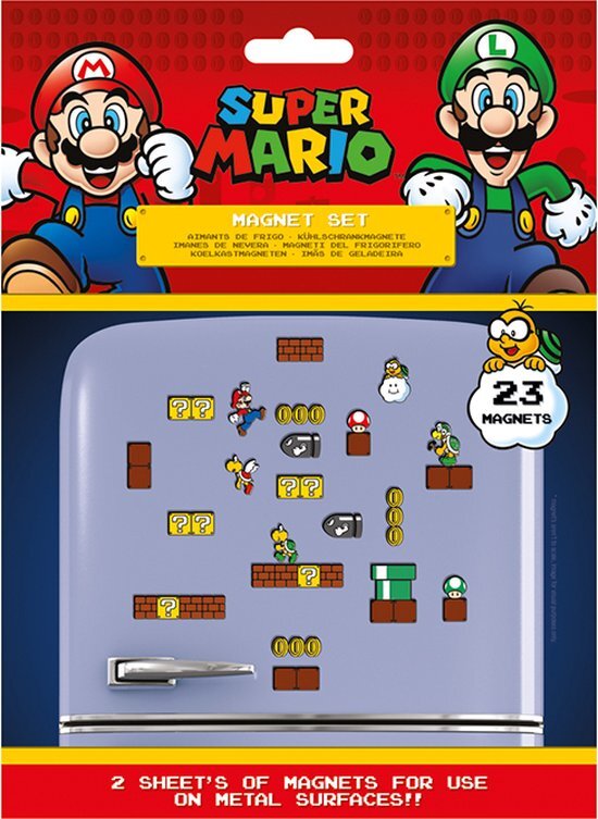 Nintendo Magneet set - Super Mario