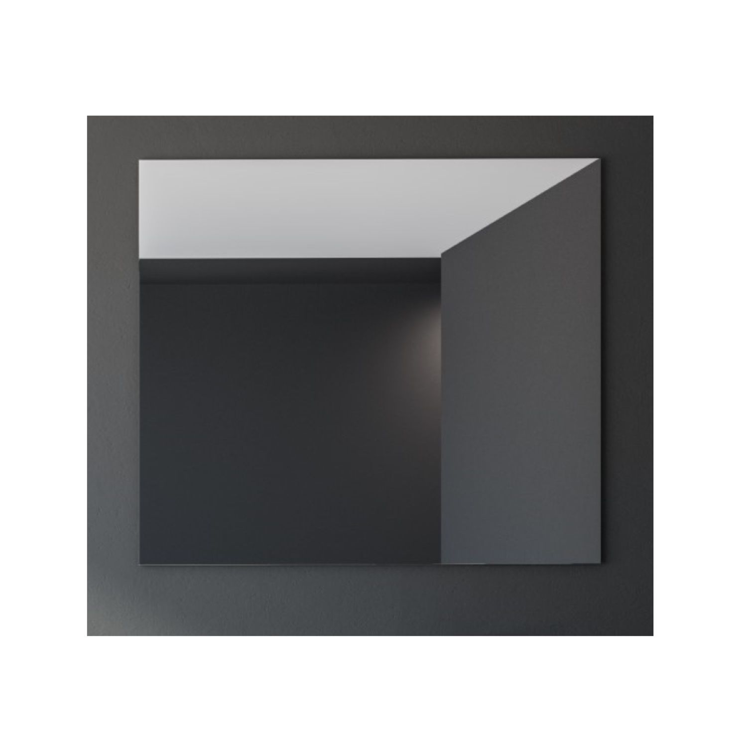 Gliss Design Basic Spiegel Zonder Verlichting 100 cm - Glas - 8719304530039