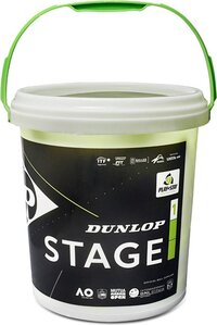Dunlop Stage 1 Tennis Balls - 60 Pack - Green