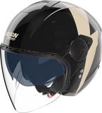 Nolan N20-2 Visor Impeto Jethelm - Zwart/beige