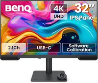 BenQ PV3200U 32 inch 4K Monitor - Video Editing, 95% P3, 100% sRGB, HDR400