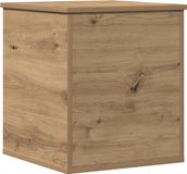vidaXL Opslagdoos Artisan Eiken 40 x 42 x 46 cm Bewerkt hout