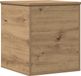 vidaXL Opslagdoos Artisan Eiken 40 x 42 x 46 cm Bewerkt hout