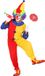 W Finidi Clownskostuum voor mannen - Geel/Rood - Maat M