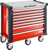 Facom Jet Gereedschapswagen 8 Laden M5 Rood - JET.8M5A