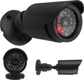 Maclean Centrumelektroniki Dummy camera IR-LED's, zwart, voeding 2xAA (niet meegeleverd), ABS, IR1800 B